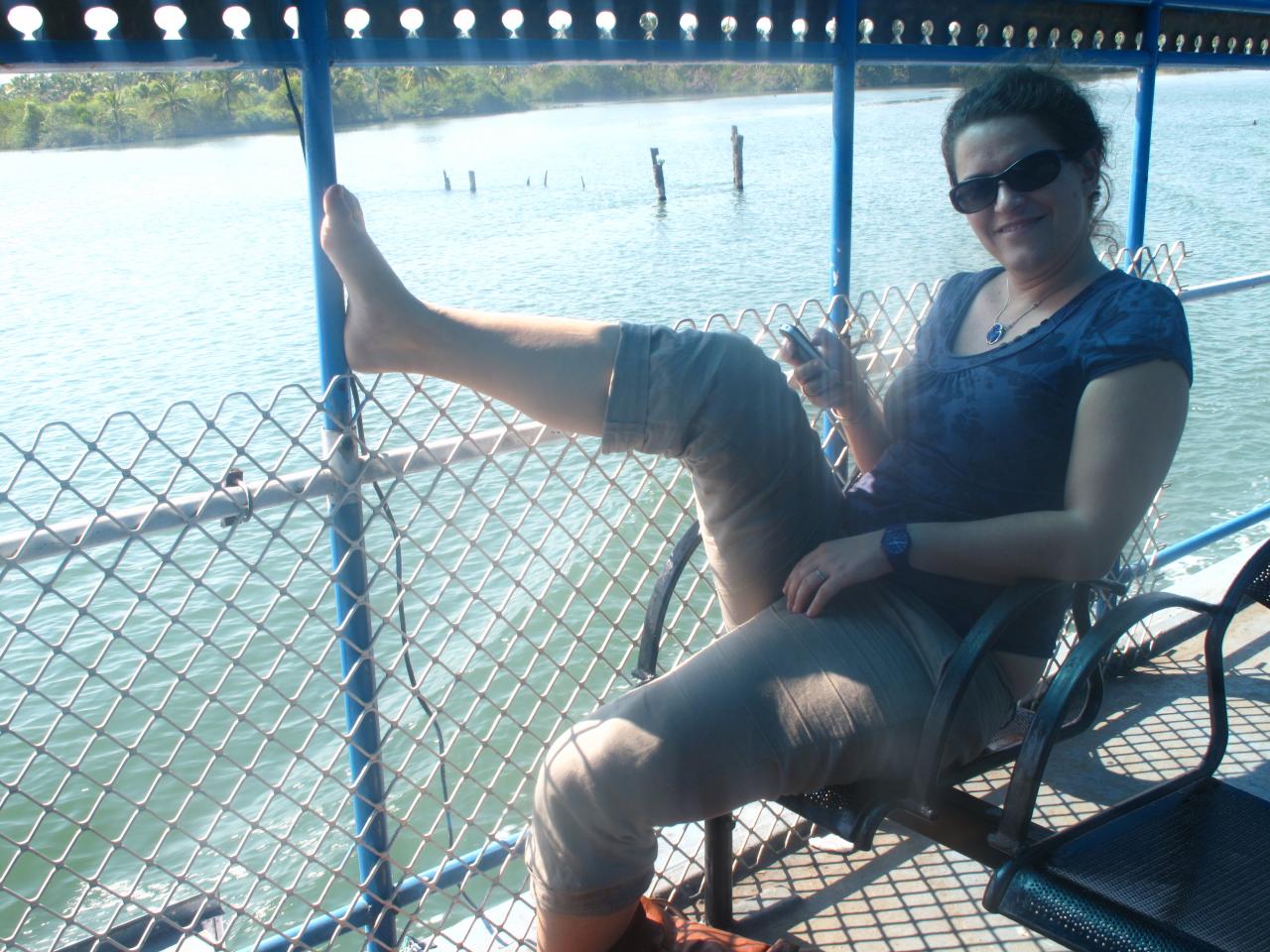 Sur le Ferry