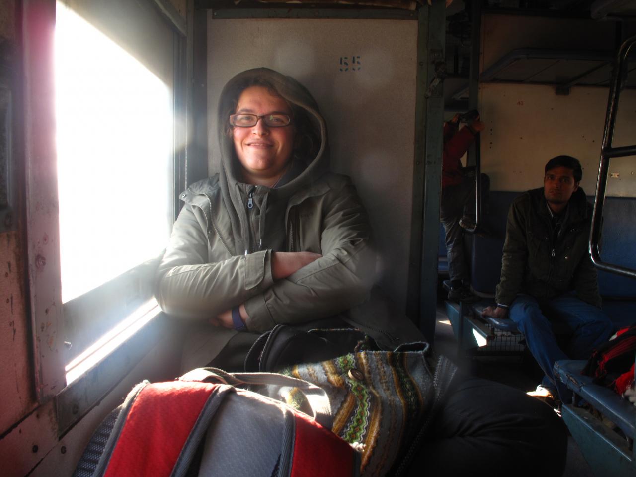 Dans le train
