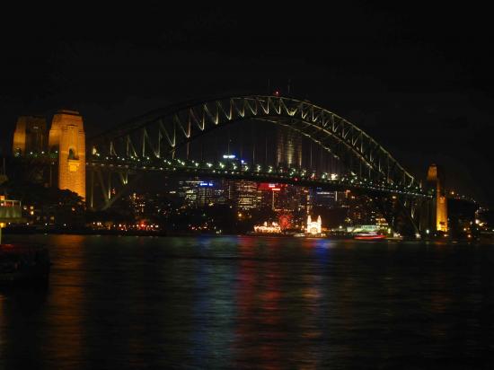 Harbour bridge by night aussi
