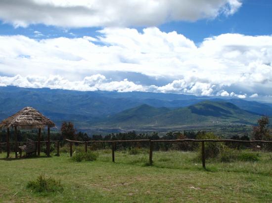 Vue sur les Andes