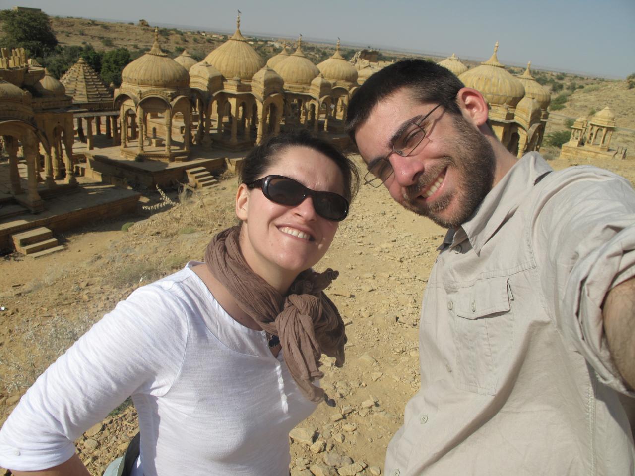 Mausolée des Maharawal près de Jaisalmer