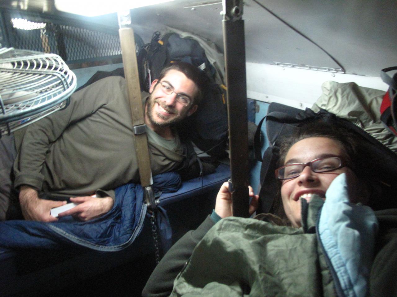 Dans le train